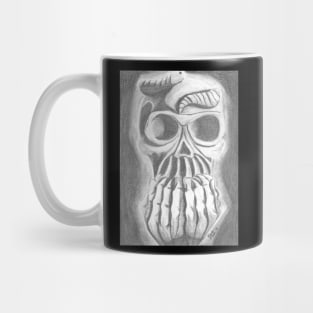 Skull in Hands Mug